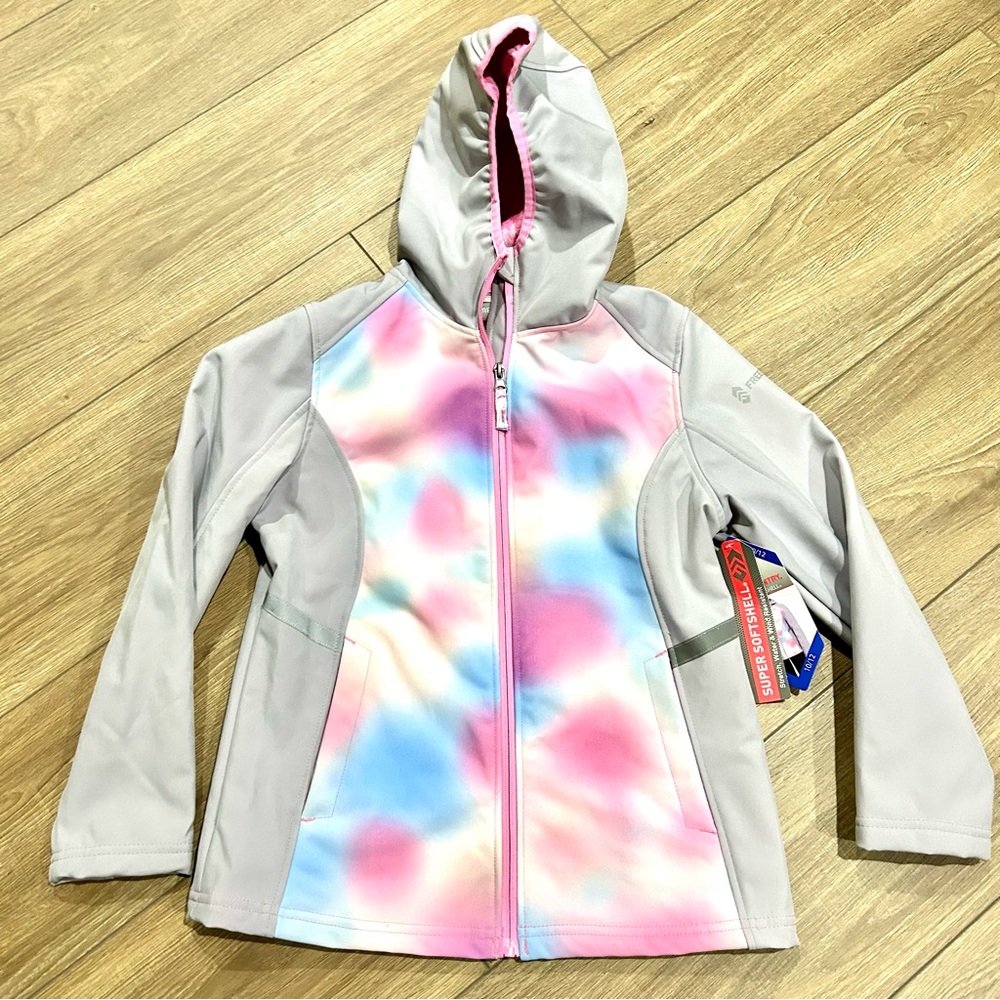 Free Country Girls Softshell Jacket 10/12 BRAND NEW